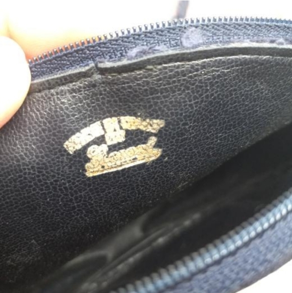 Authentic Vintage Gucci GG Monogram Web Clutch Fanny Bum Waist Belt Round Circle - Picture 10 of 11